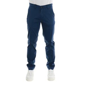 PANTALONE CHINO DESIGNER BLU